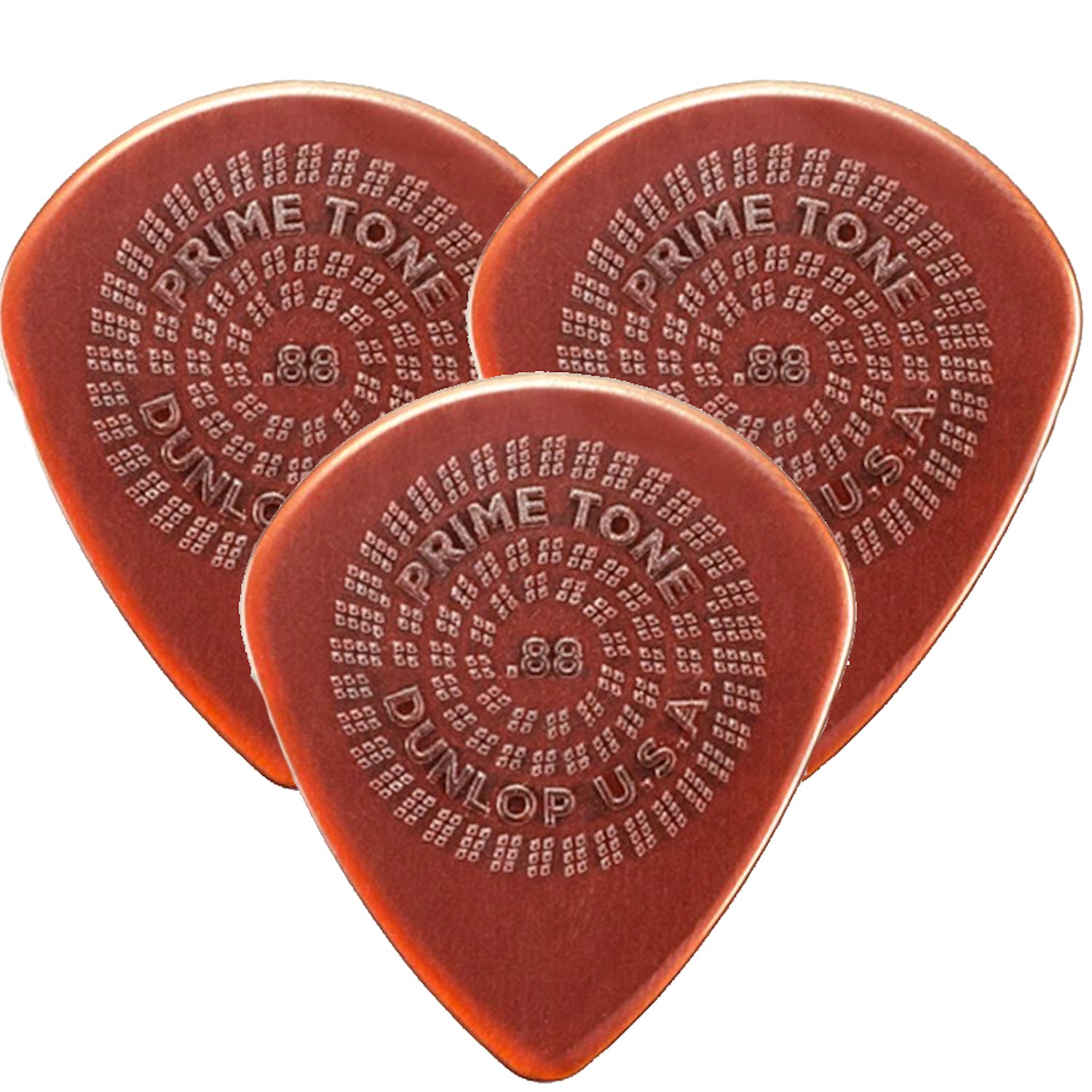 Dunlop 520 Primetone Jazz III XL Grip Pick - 3xPack | Select Gauge .88