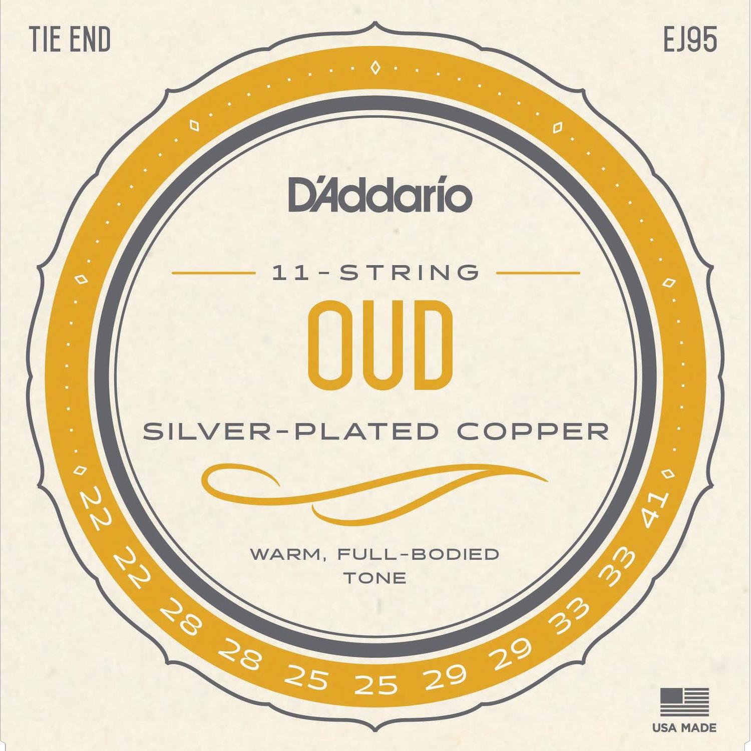 D'Addario J95 11 string Oud strings