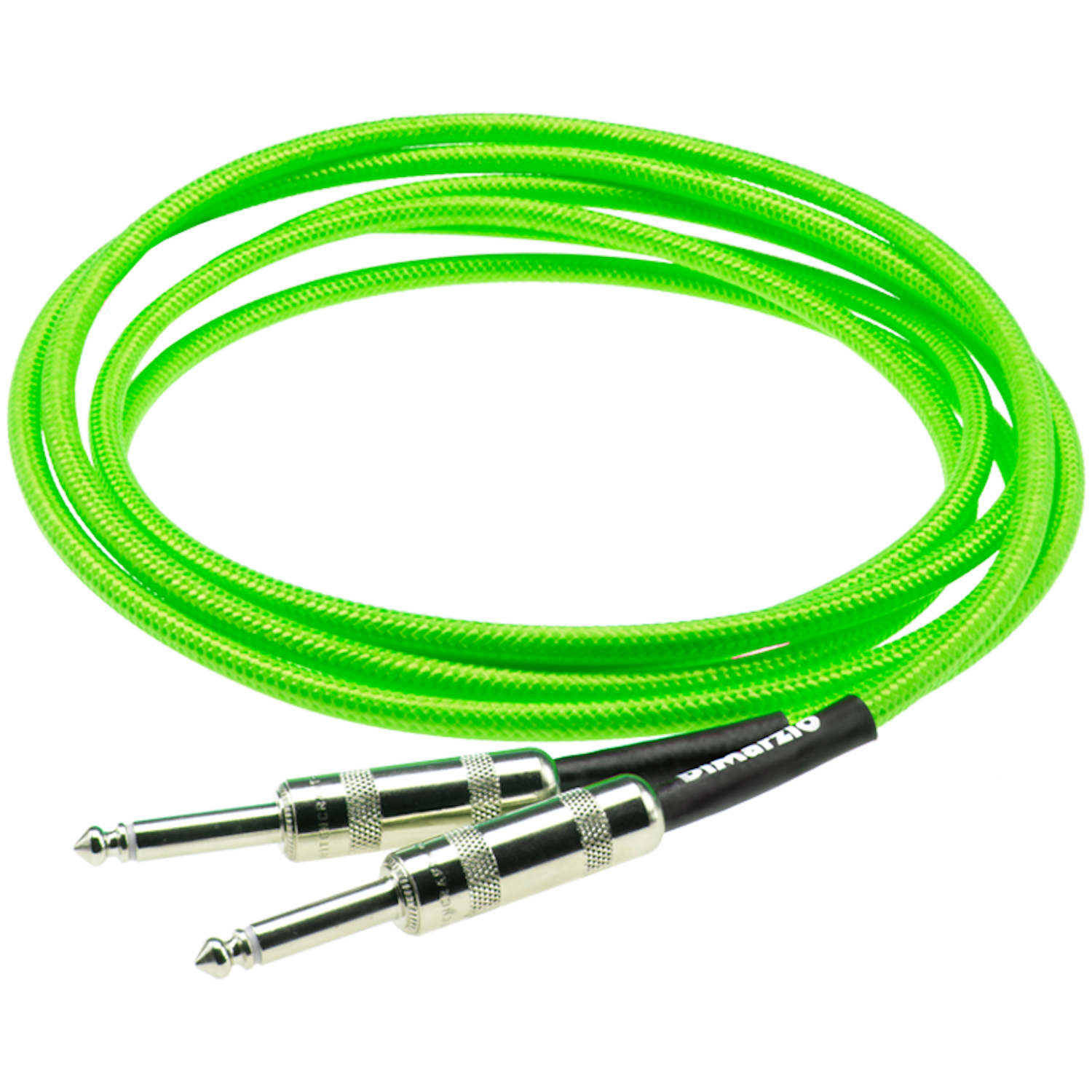 DiMarzio EP1718NG 18ft American Cable Overbraid Neon Green