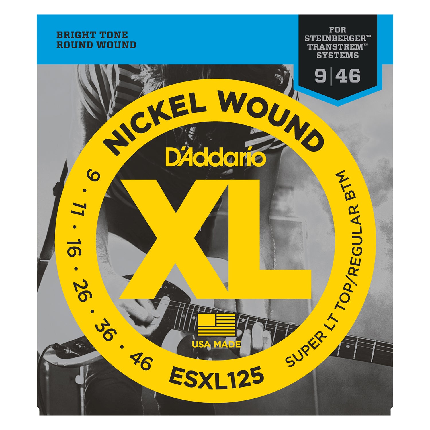 D'Addario XL Double Ball End Electric Strings | Select Gauge