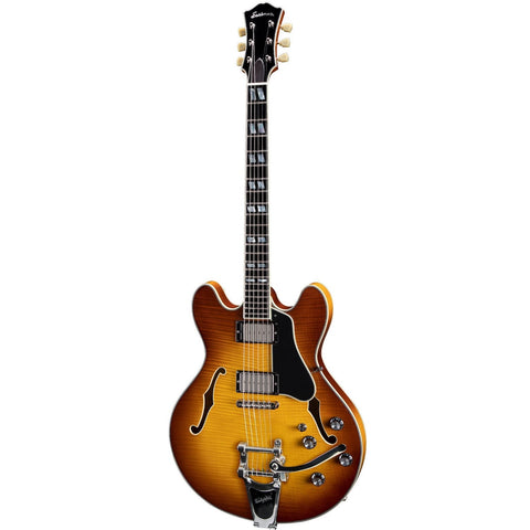 Eastman Romeo Thinline Archtop Electric Guitar Gold Burst
