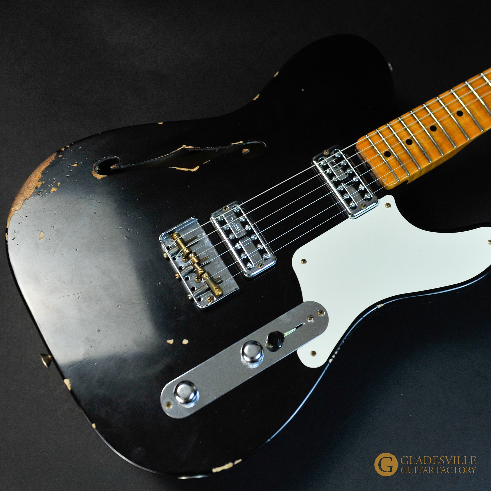 Fender Custom Shop Limited Edition Caballo Tono Ligero Relic - Aged Black