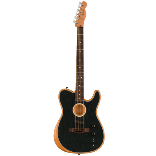 Fender Acoustasonic® Player Telecaster®, Rosewood Fingerboard, Brushed Black