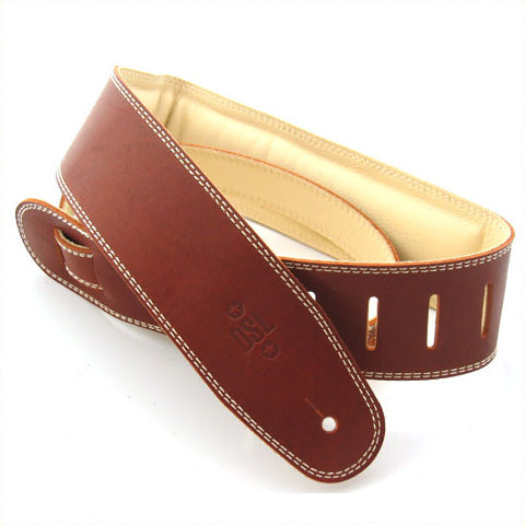 DSL 2.5'' Padded Suede Maroon/Beige 16-3