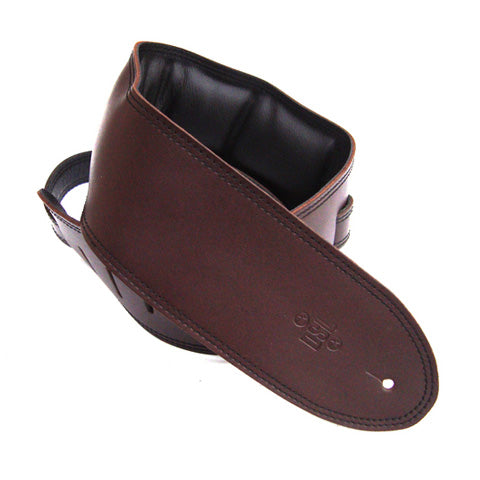 DSL 3.5" Padded Garment Straps Saddle Brown/Black