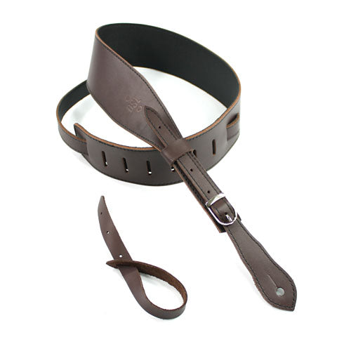 DSL 2.5'' Buckle Slender Saddle Brown/Black Strap