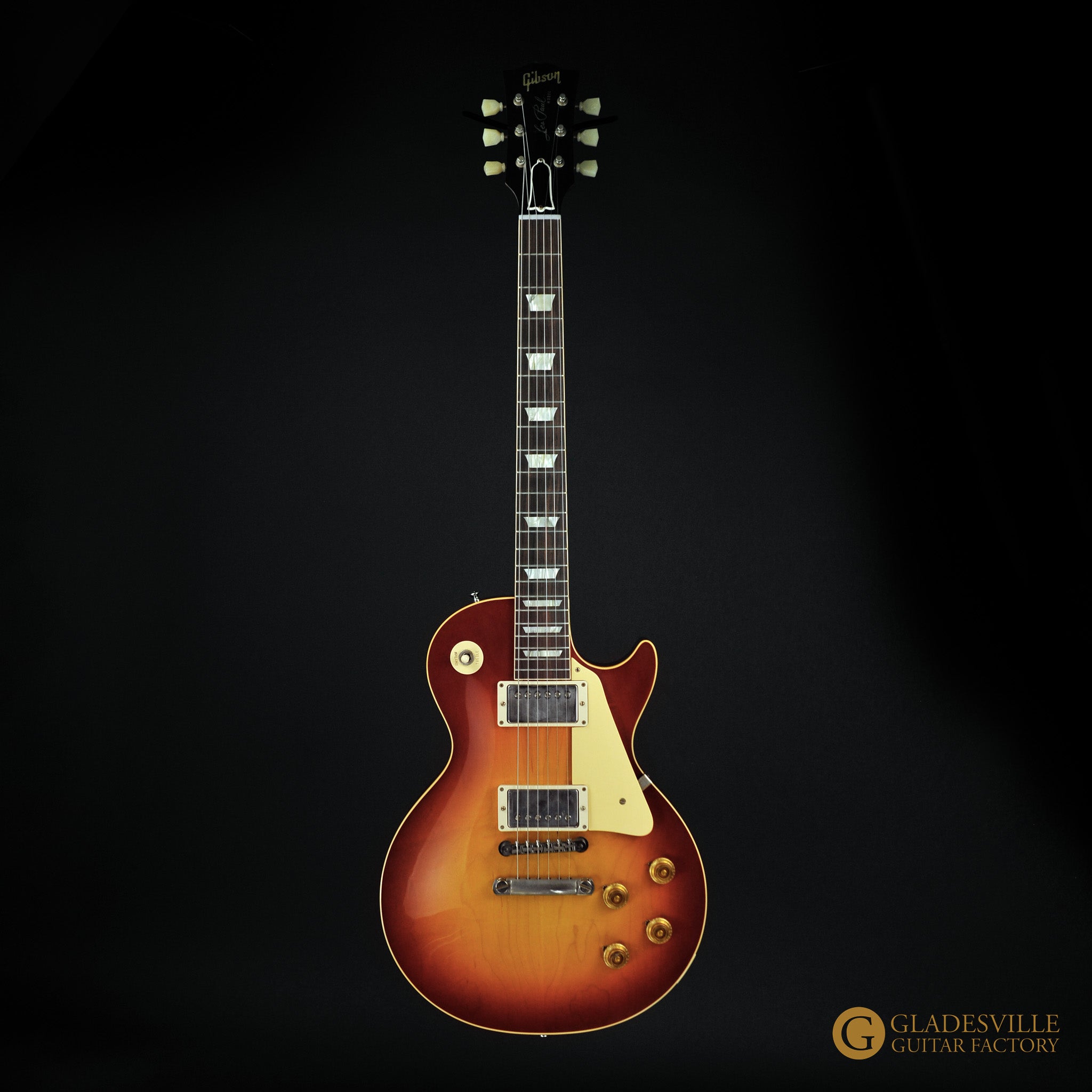 Gibson 1958 Les Paul Standard Reissue - Washed Cherry Sunburst ...