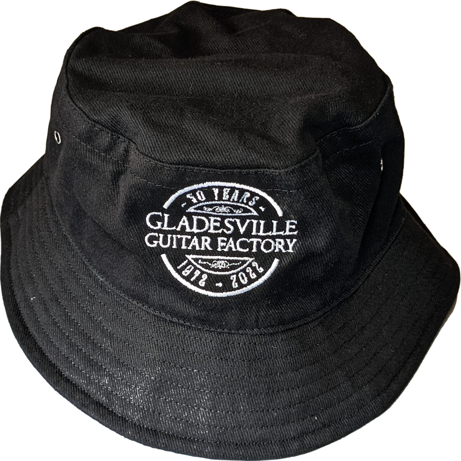 Guitar Factory 50 Years Bucket Hat - Black L/XL – Gladesville