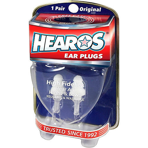 Hearos High Fidelity Series Ear Plugs Small