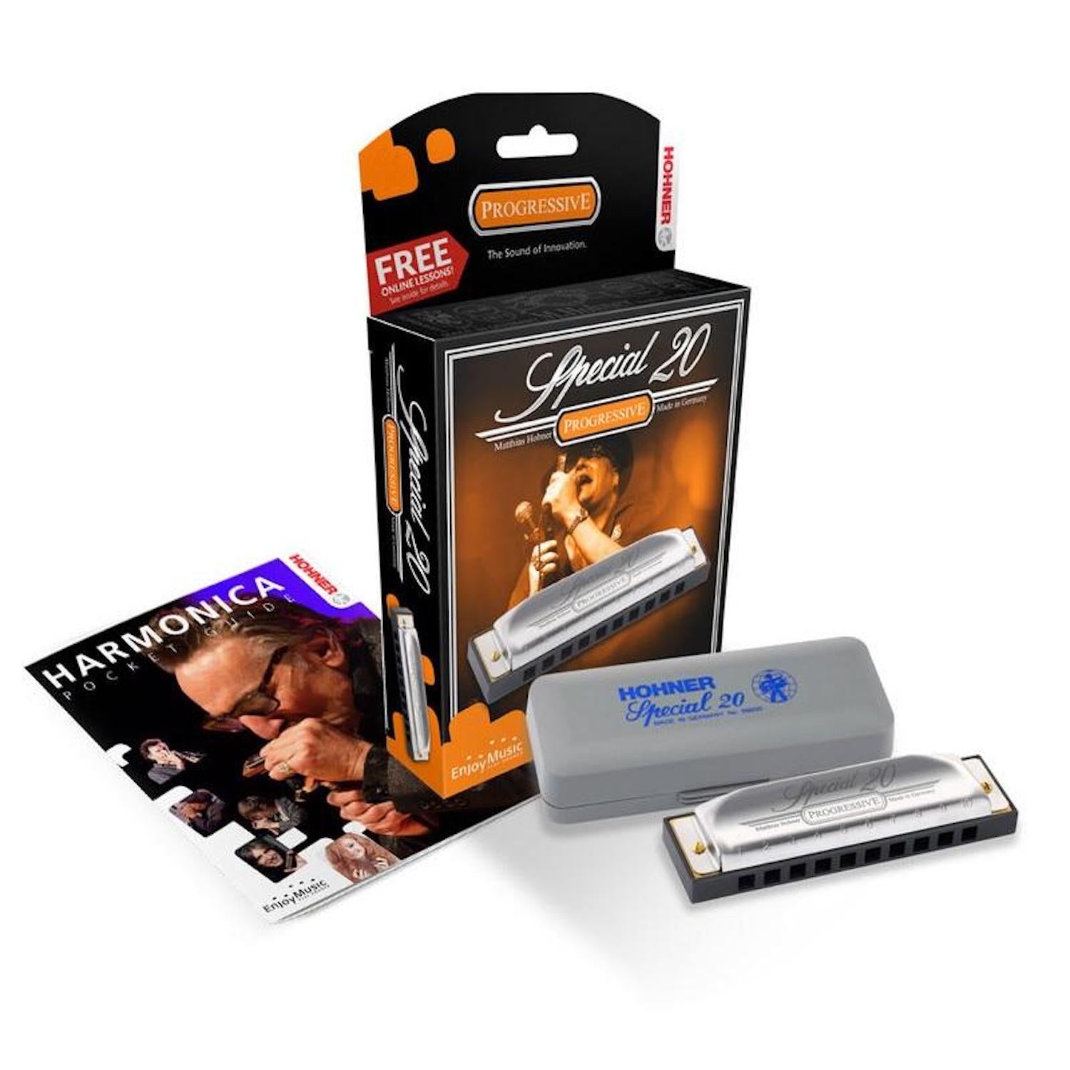 Hohner Special 20 Harmonica Pack | Select Key F