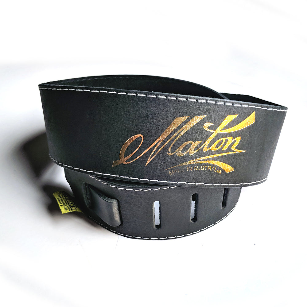 Maton Leather Acoustic Strap Standard Black