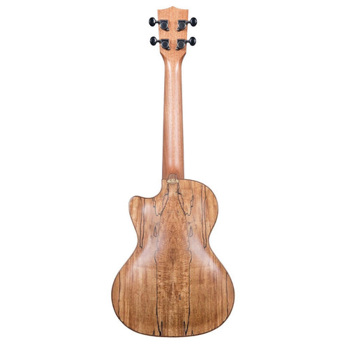 Kala KA-SSTU-SMT-CE Travel Spalted Maple Tenor Ukulele w/Bag
