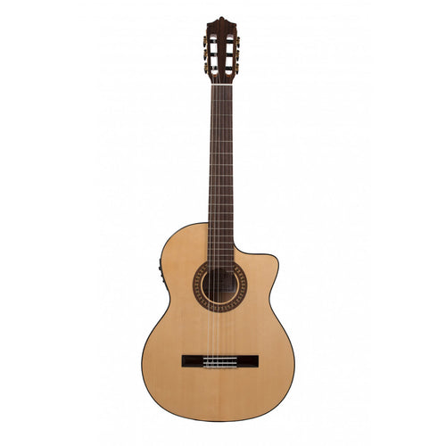 Katoh MCG50CEQ Cutaway  Solid Cedar Top Classical Guitar