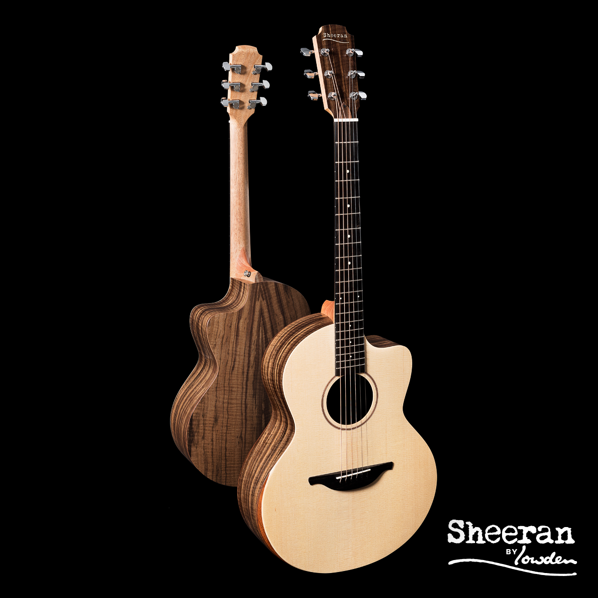 Sheeran by Lowden S04 Solid Sitka Spruce Top, Figured Walnut back and sides, Body Bevel, LR Bags Element pickup
