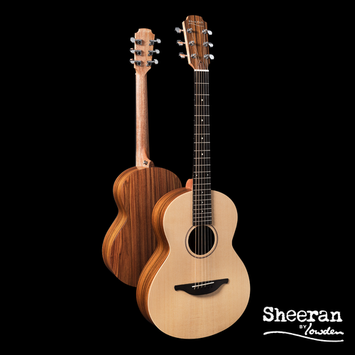 Sheeran by Lowden W02 Solid Sitka Spruce Top, Santos Rosewood Back and Sides, LR Bags Element pickup