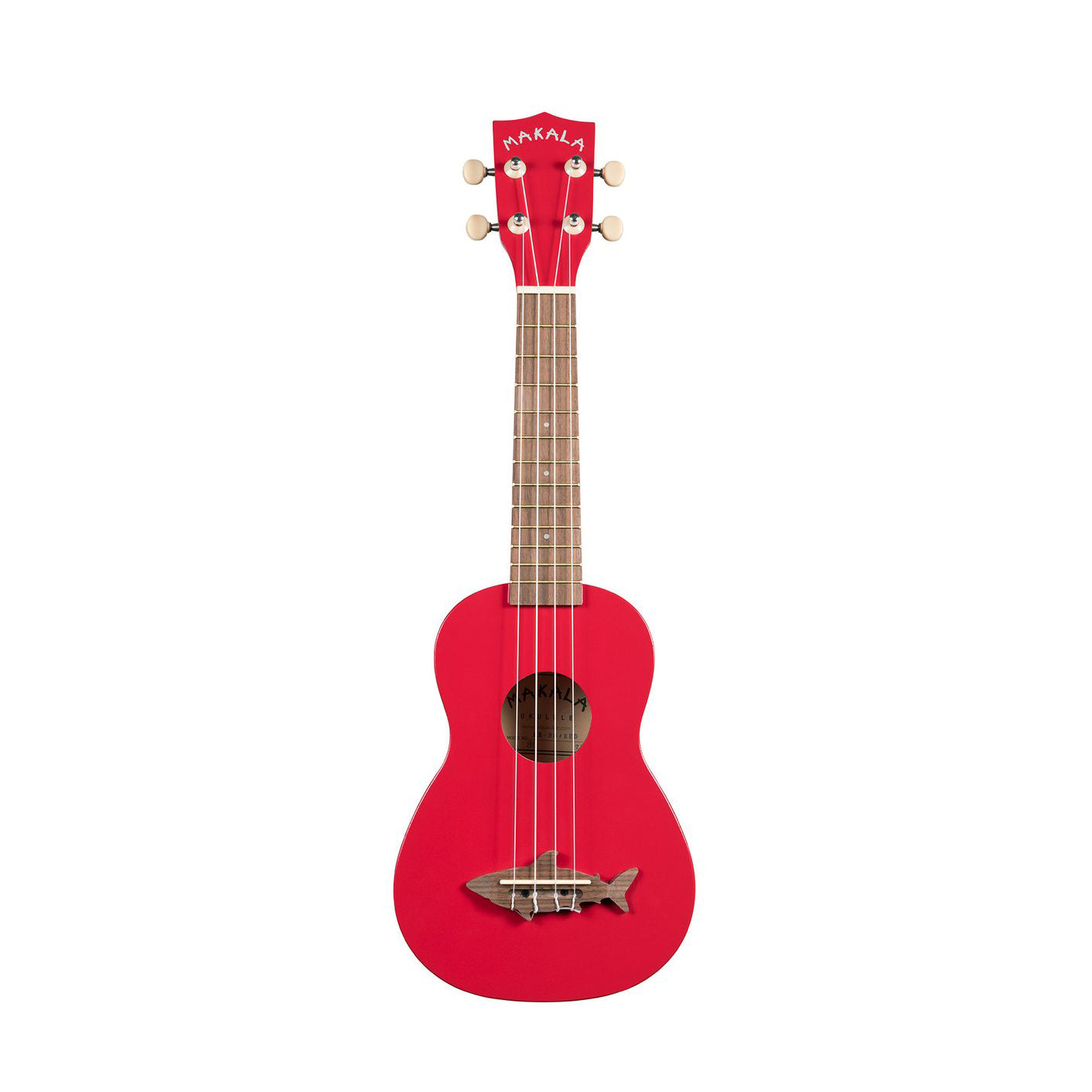 Makala MKSS - Shark Soprano Ukulele Red