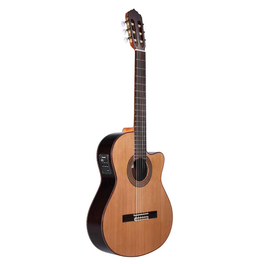 Altamira N300CE  Classical Guitar Solid Cedar Top C/away Ac/Elec.