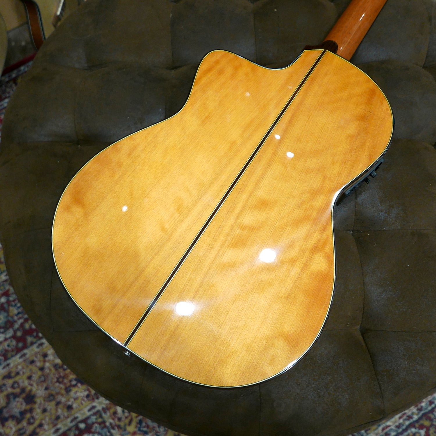 Katoh KSF-EQ All Solid Flamenco Guitar Cutaway Pickup