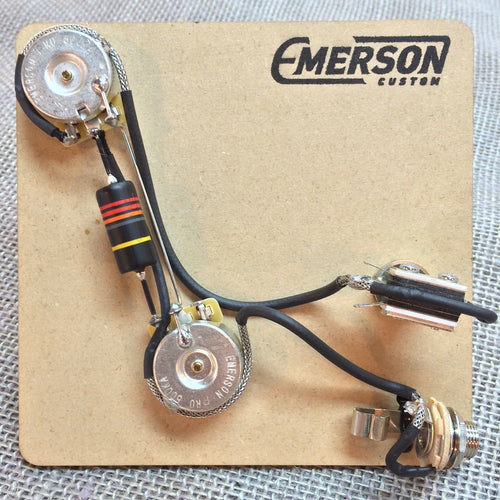 Emerson 2-Knob Prewired Kit For PRS Guitar