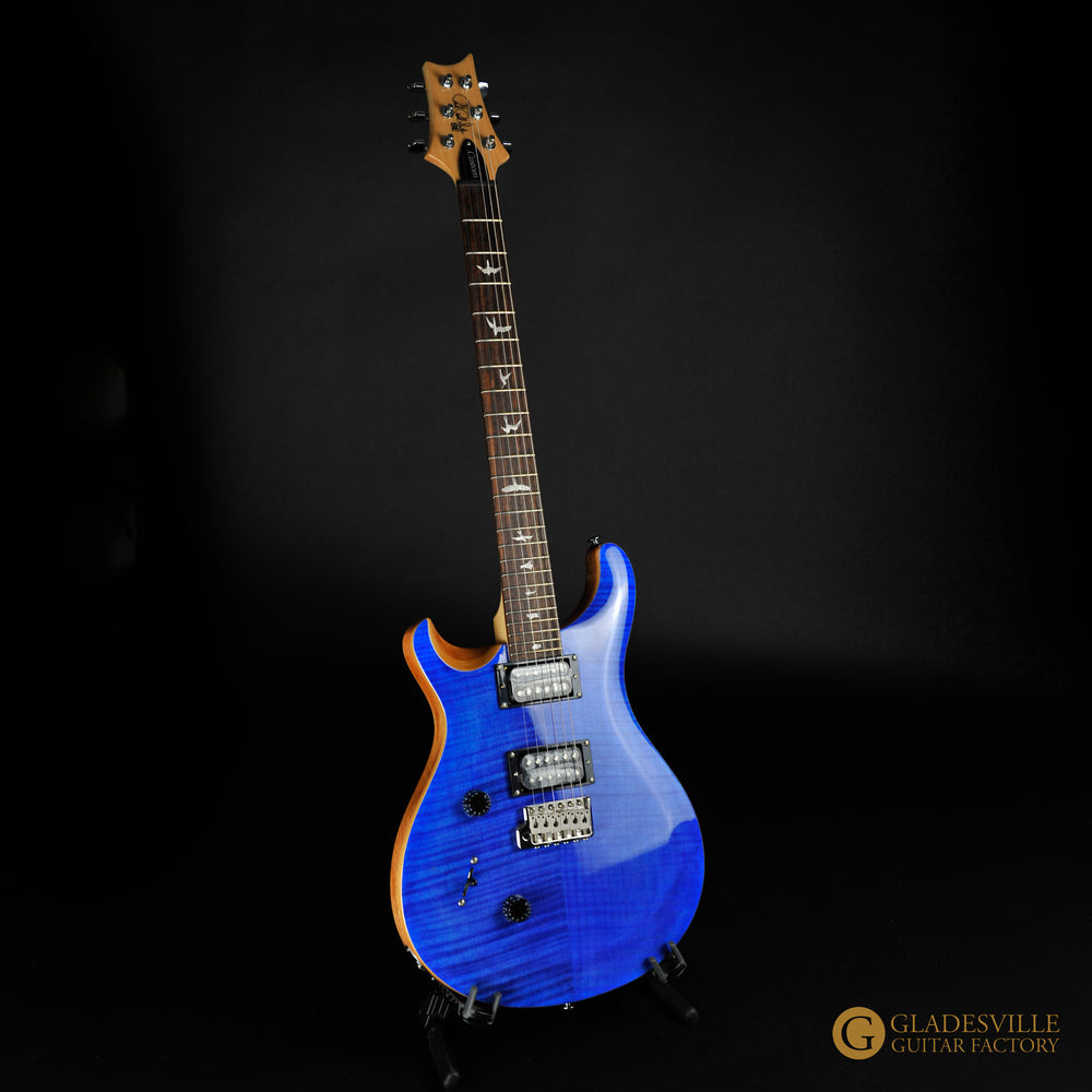PRS SE Custom 24 Left Hand - Faded Blue w/Bag