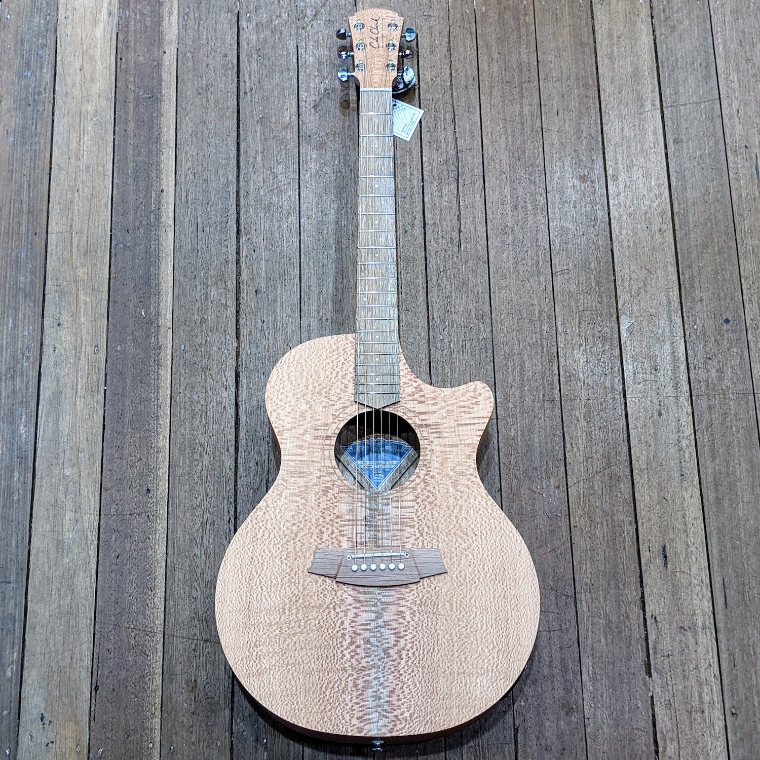 Cole Clark AN1EC-SSO Angel 1 Southern Silky Oak