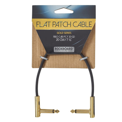 Rockboard Gold Series Flat Patch Cable 20CM