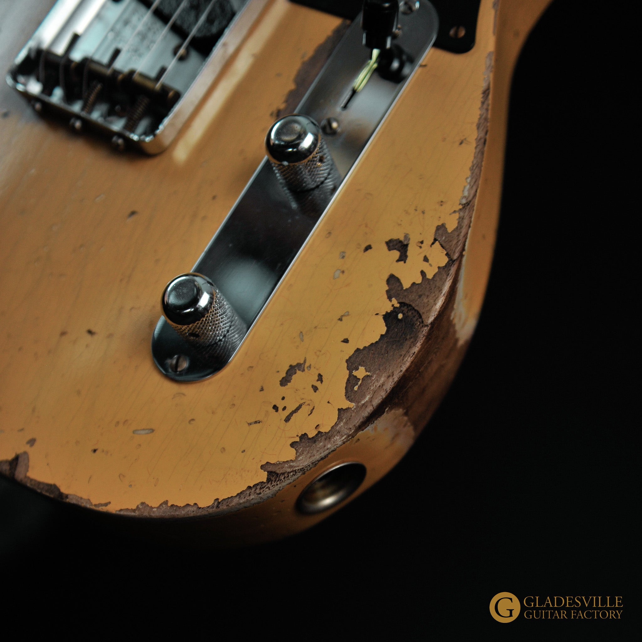 Fender Custom shop '52 Telecaster® Heavy Relic®, Maple Neck, Aged Nocaster® Blonde