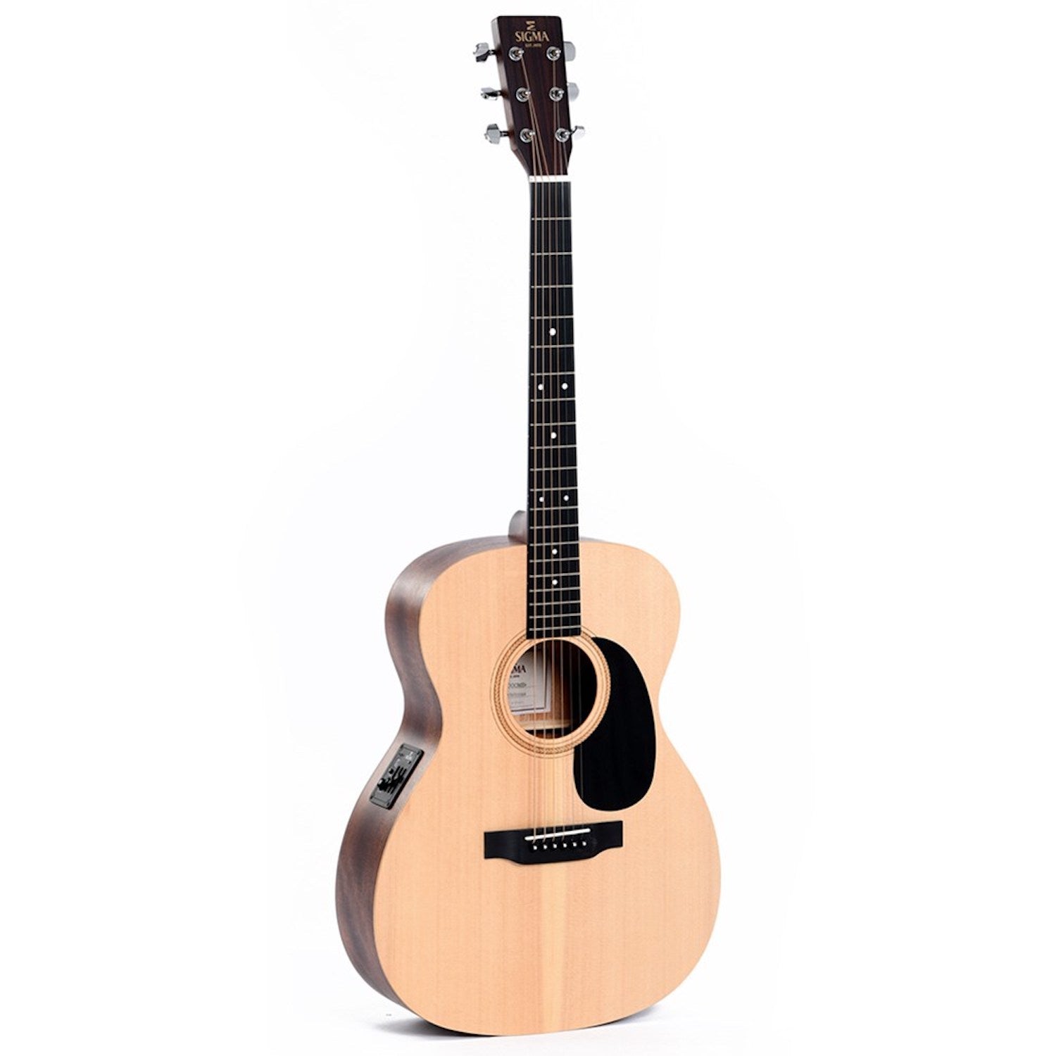 Sigma 000ME SE Series 000 Spruce/Mahogany Acoustic/Electric Guitar