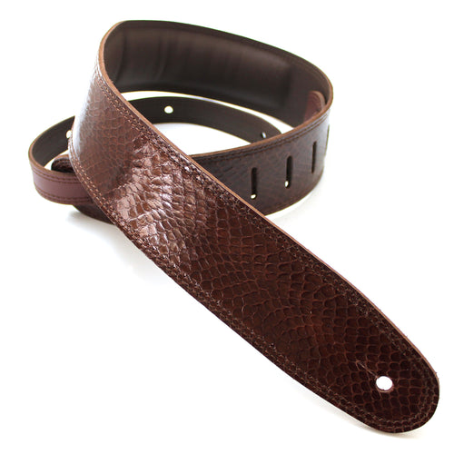 DSL Snakeskin Brown Strap