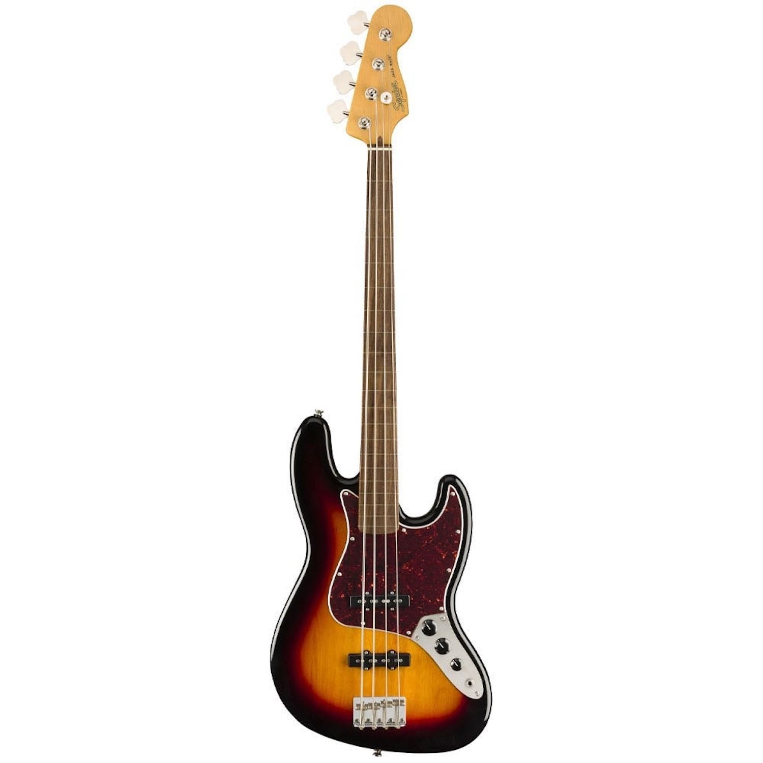 Squier Classic Vibe 60's Jazz Bass Fretless 3 Tone Sunburst