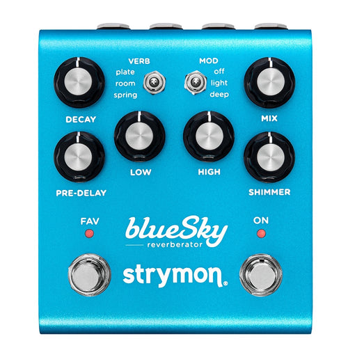 Strymon blueSky 2 - blueSky reverberator - Reverb Pedal