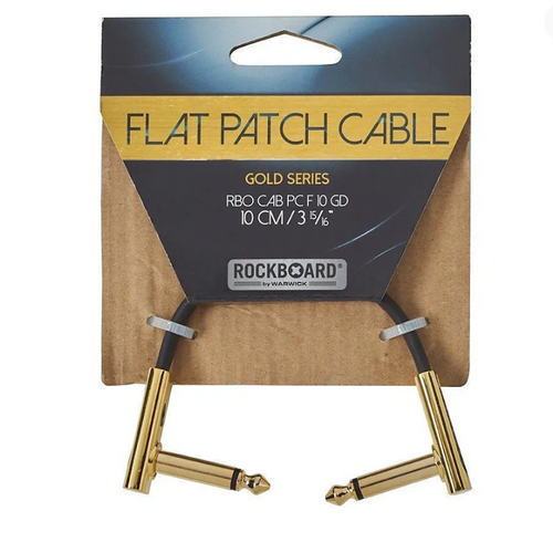 Rockboard Gold Series Flat Patch Cable 10CM