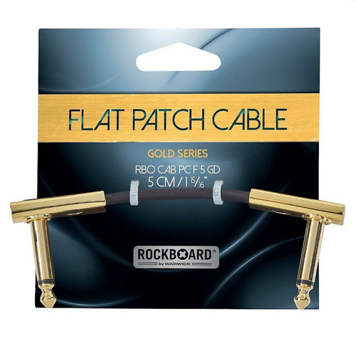 Rockboard Gold Series Flat Patch Cable 5CM