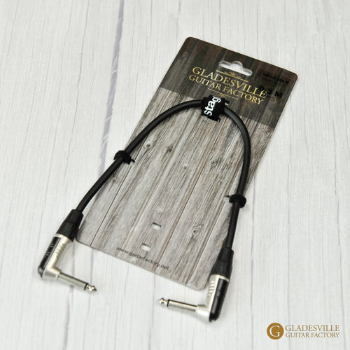 Guitar Factory Patch Cable - Right Angle - 30cm (1')