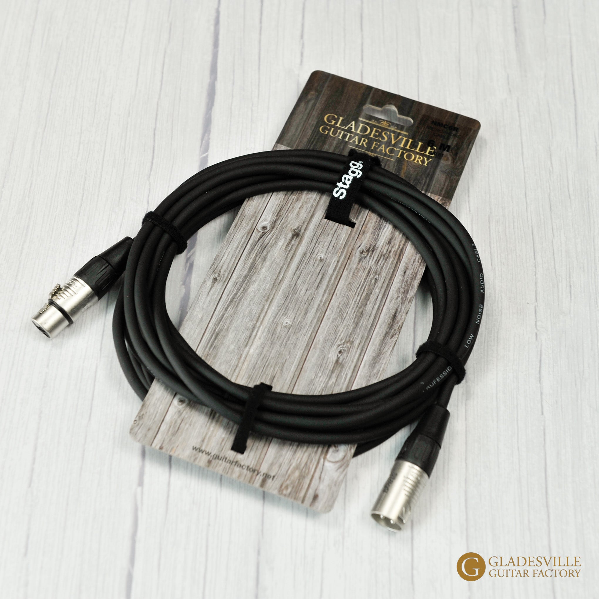 Guitar Factory Microphone Cable - XLR - 6m (20')