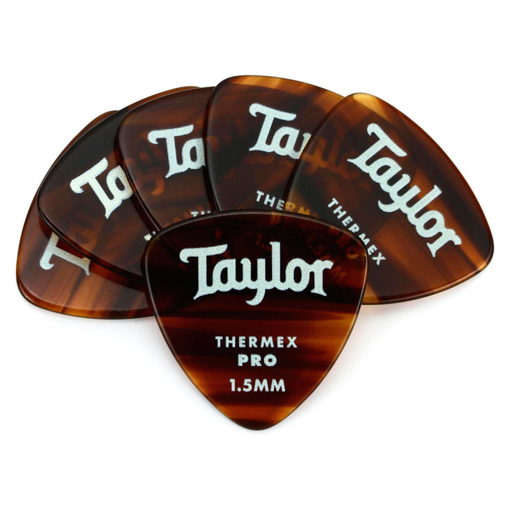 Taylor Premium 346 Thermex Pro Picks,Shell, 1.50mm,6-Pack