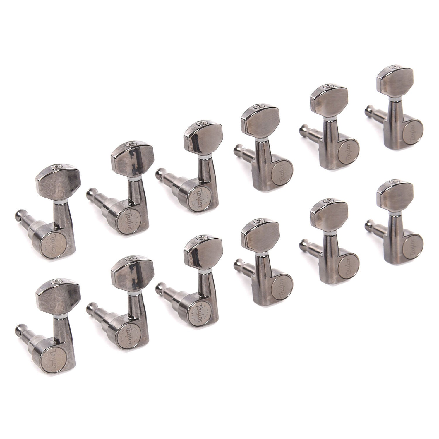 Taylor Guitar Tuning Heads,1:18,12St,Smoked Nickel