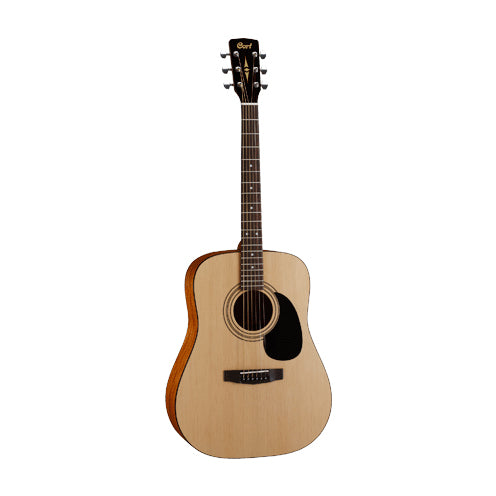 Cort CAP810 OP Open Pore Guitar Pack, Bag, Picks, Clip On