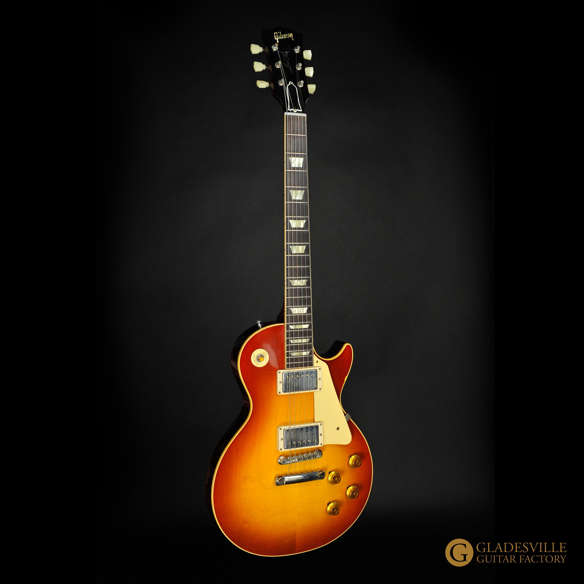Gibson Murphy Lab 58 Les Paul Std Ultra Lt Aged Washed Cherry Burst s#811257 - Used