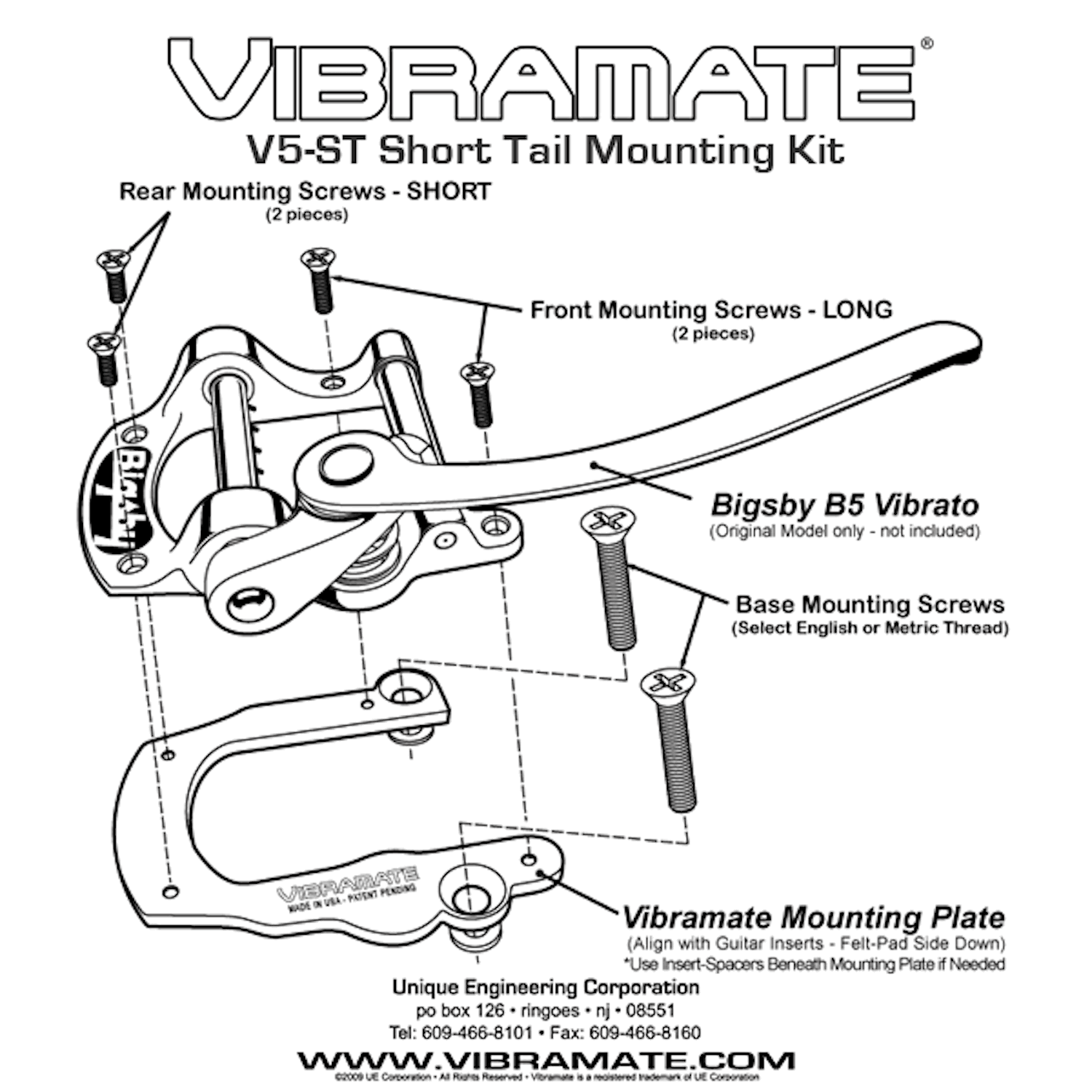 Vibramate V5-ST Short Tail (suit SG)