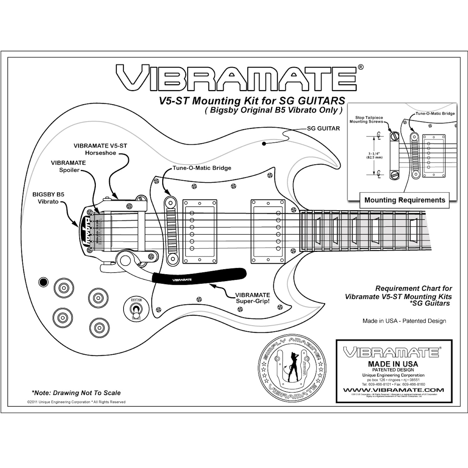 Vibramate V5-ST Short Tail (suit SG)