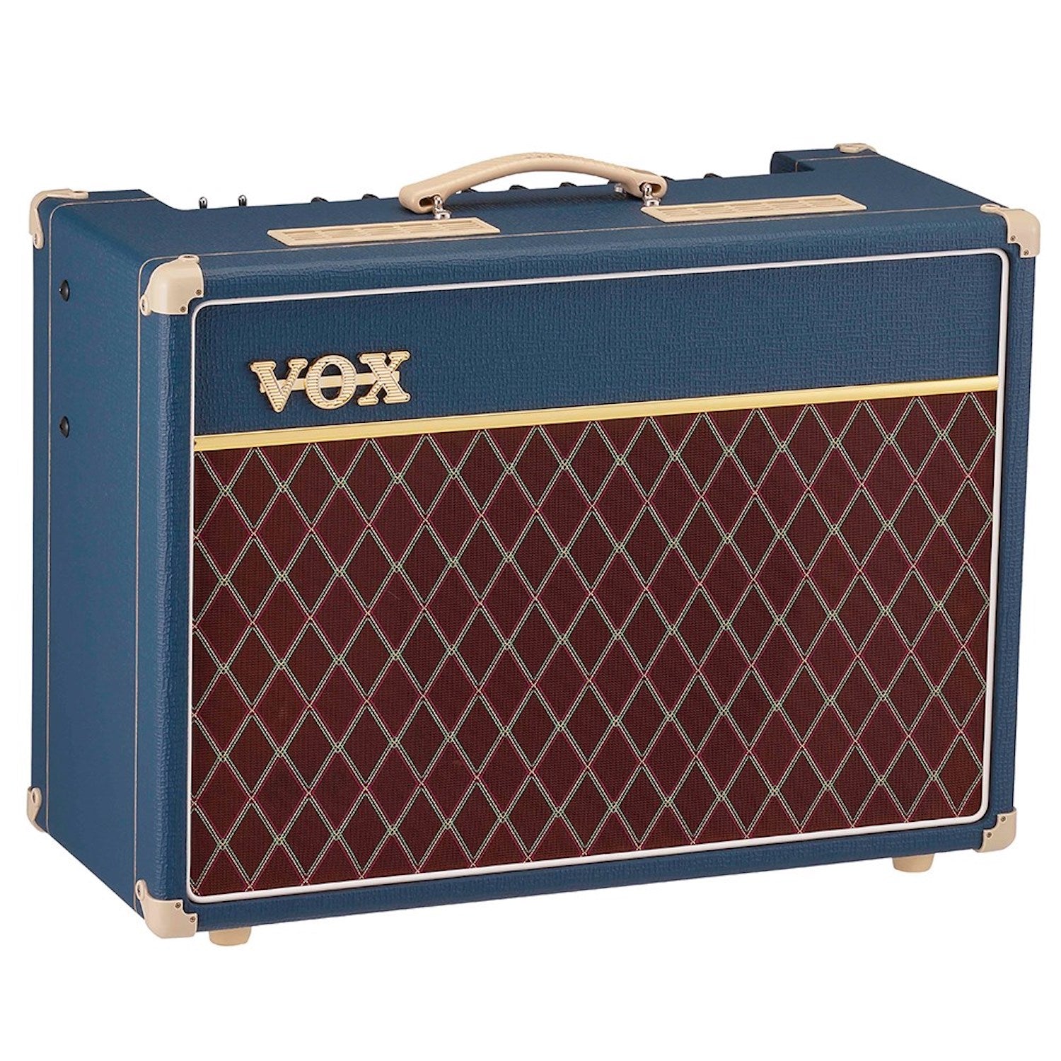Vox AC15C1-RB Limited Edition 1x12" Guitar Amp Combo-Rich Blue