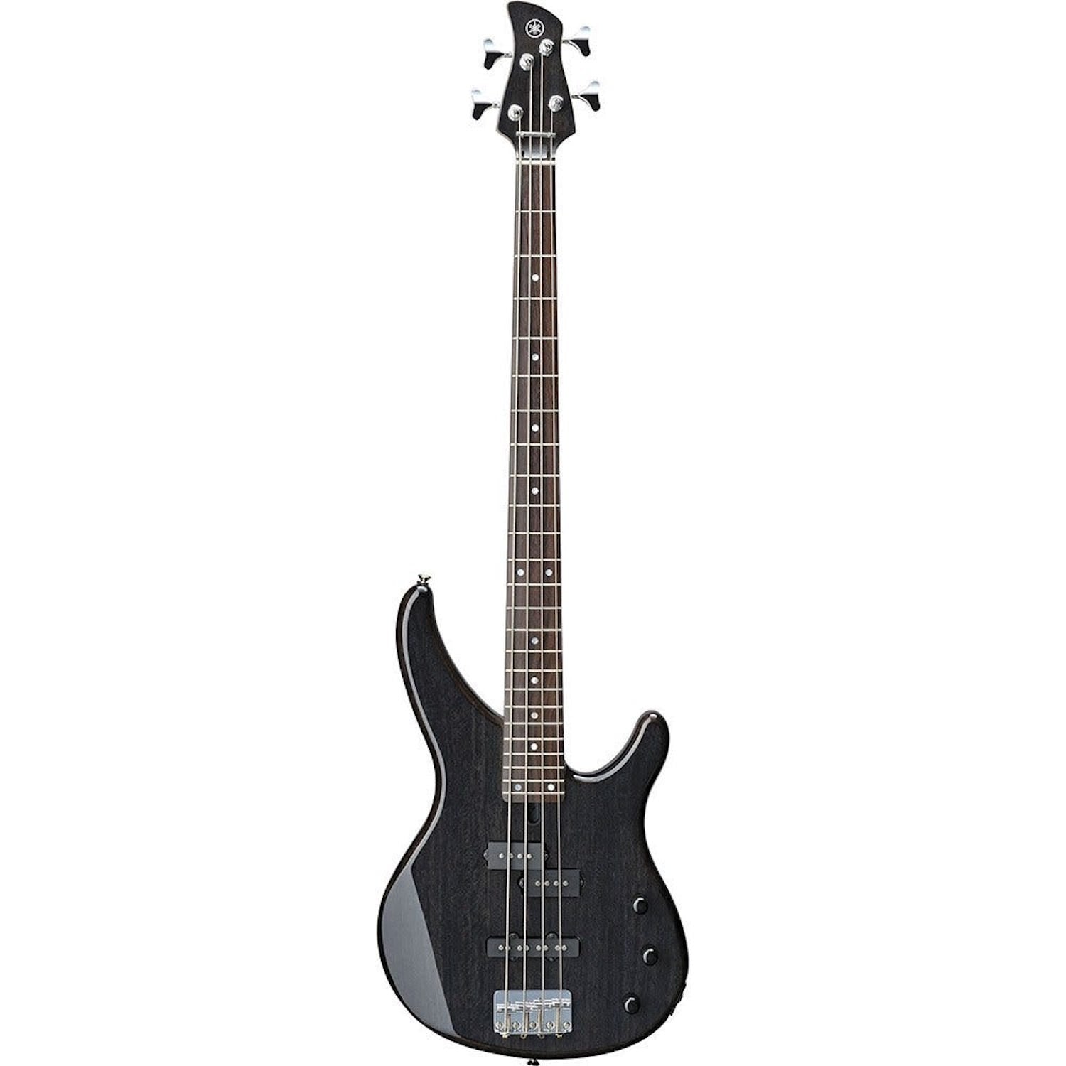 Yamaha TRBX174EW Exotic Wood Translucent Black Bass Guitar