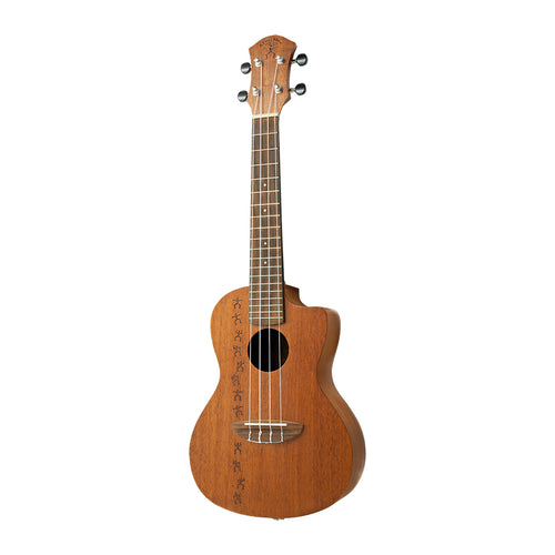 aNueNue PM2CE Papa 2 Solid Top Cutaway Concert Uke with Pickup