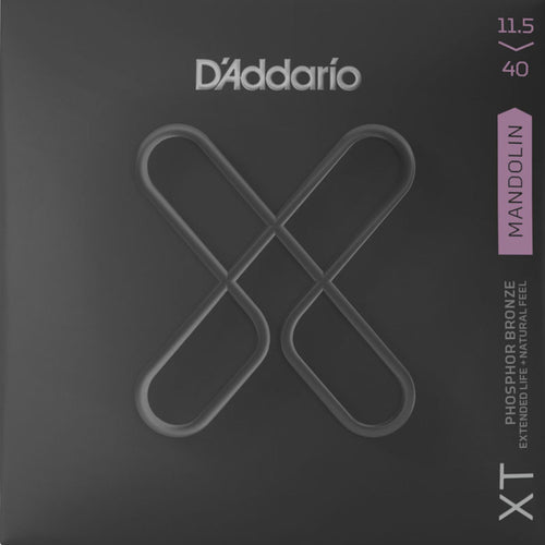 D’Addario SET MANDOLIN XT PH BRZ CST MED