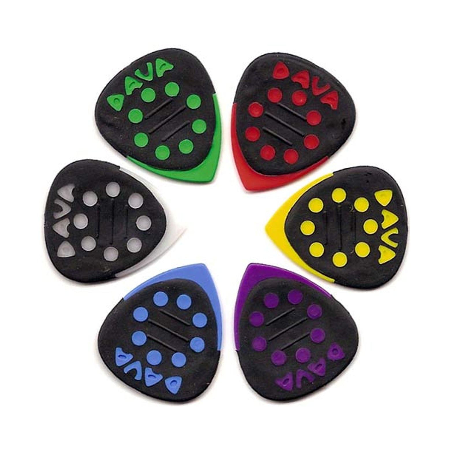 Dava Control Grip Tip Plectrums Assorted Styles