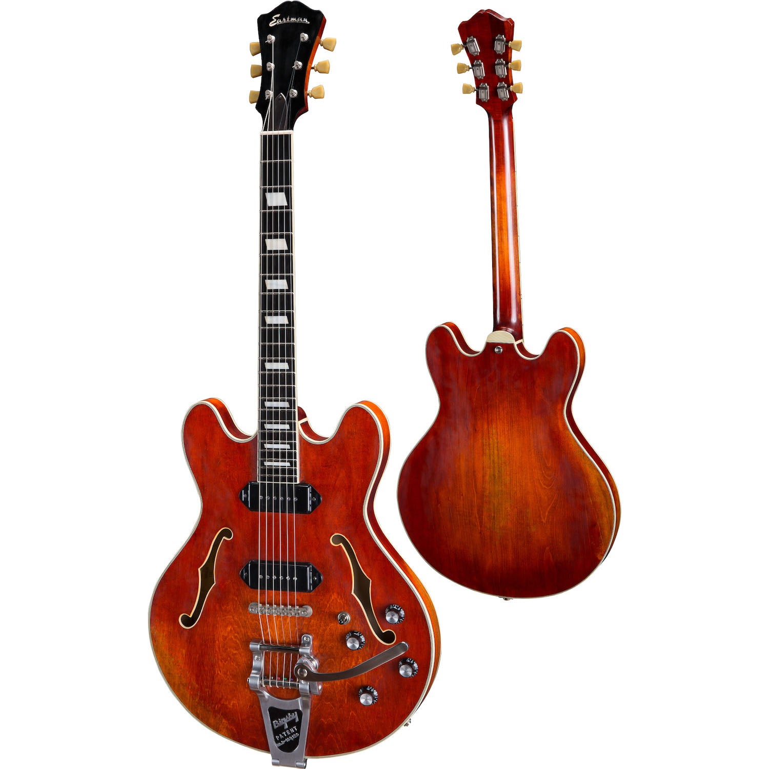 Eastman T64/V Thinline Semi-Hollow Electric