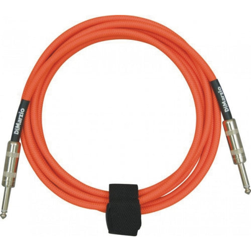 Dimarzio EP1710NO Over Braided Cable 10' Neon Orange