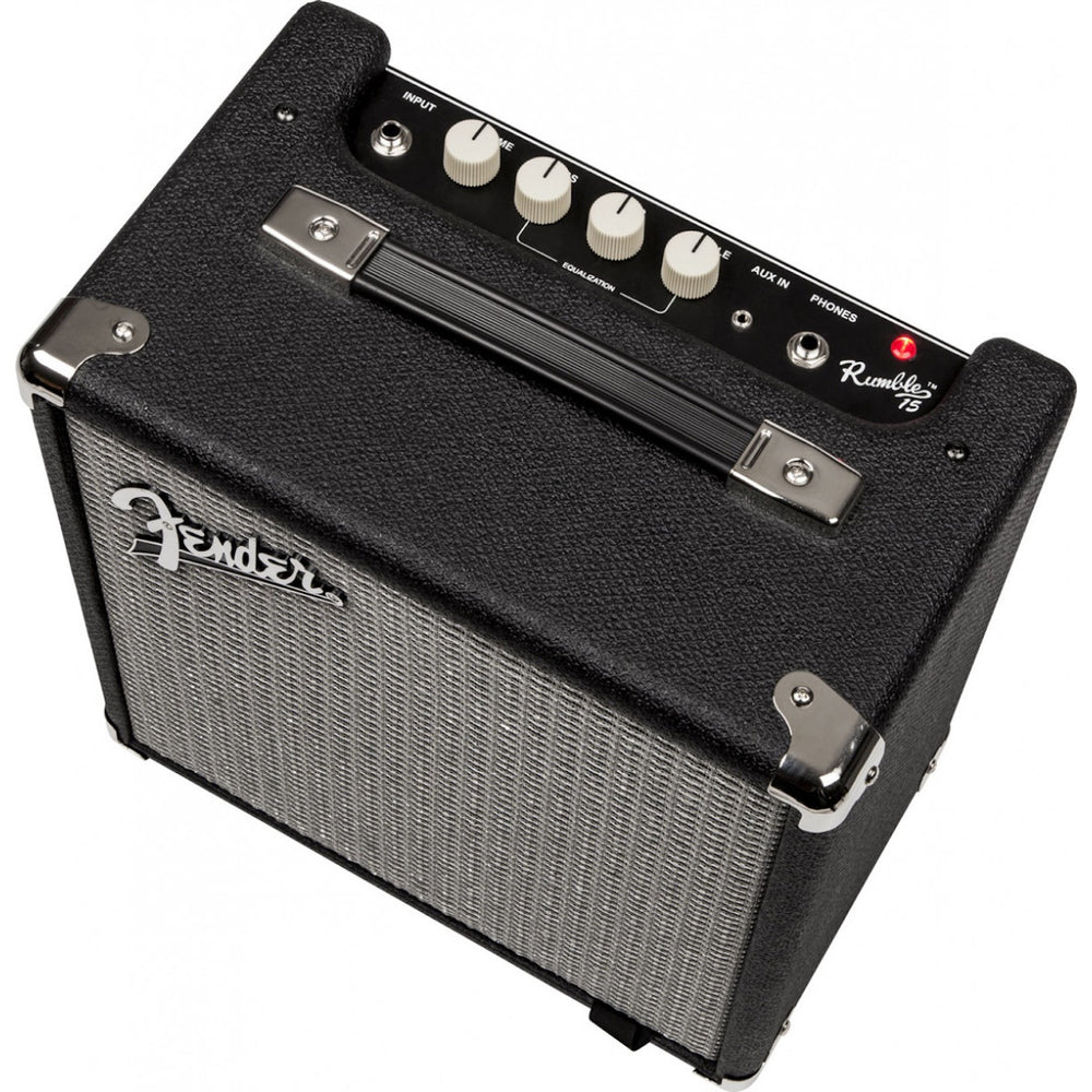 Fender Rumble™ 15 (V3), 240V AUS, Black/Silver - Amplifier