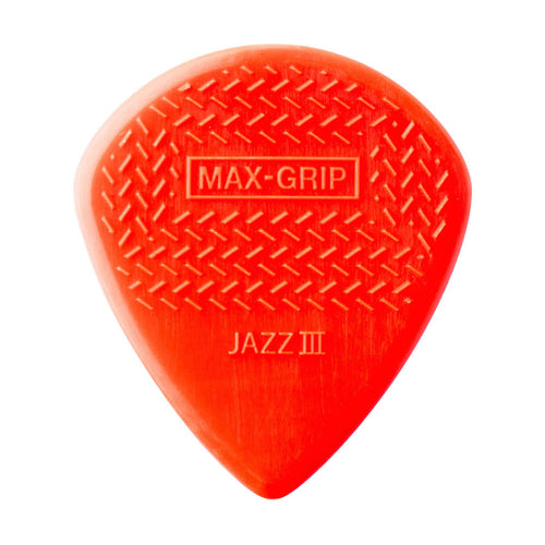 Dunlop Max-Grip Nylon Jazz III Red 6 Pack